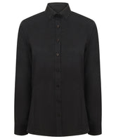 Women's modern long sleeve Oxford shirt